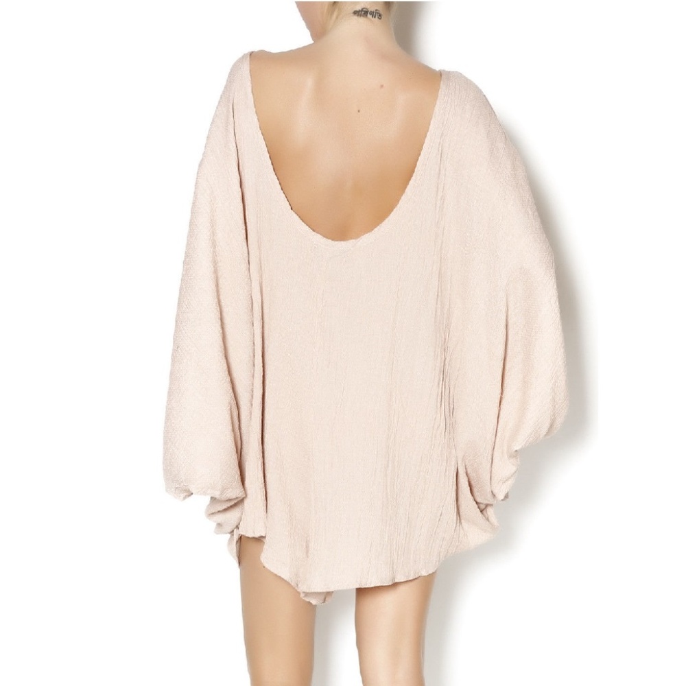 Blush Shell Trimmed Romper- BRAND NEW W/TAGS - Picture 2 of 2